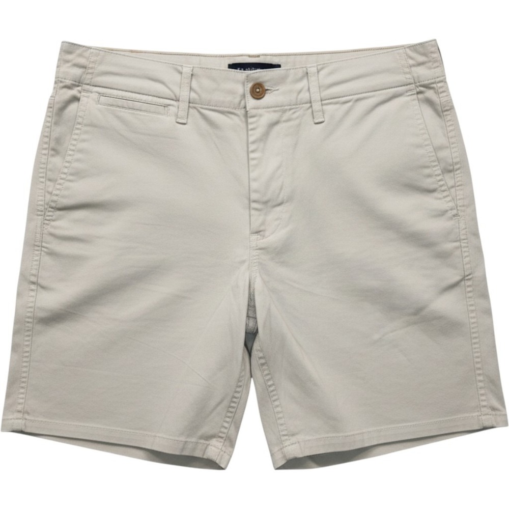 Buck Mason Carry-On 8" Short Oyster Tan Chino Drawstring Mens 30 BM14083.553